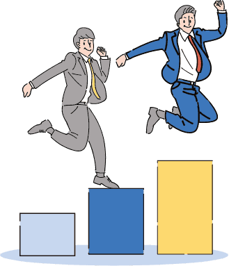 他社との比較イラスト